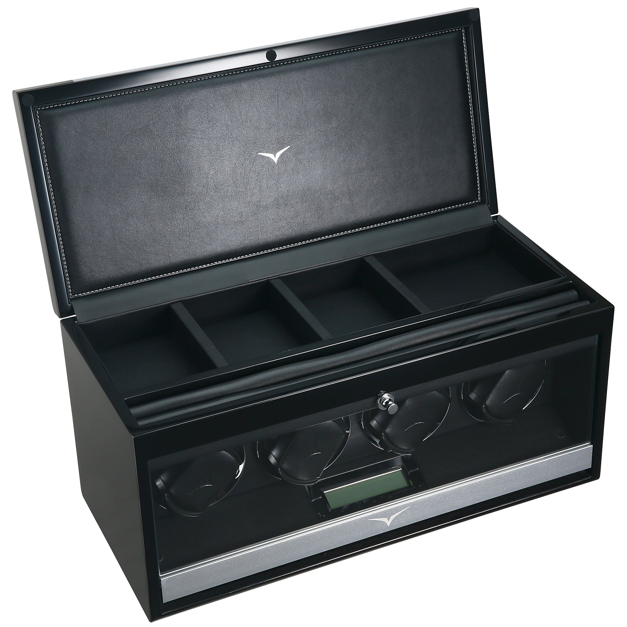 Seconds - Vancouver Watch Winder for 4 Black