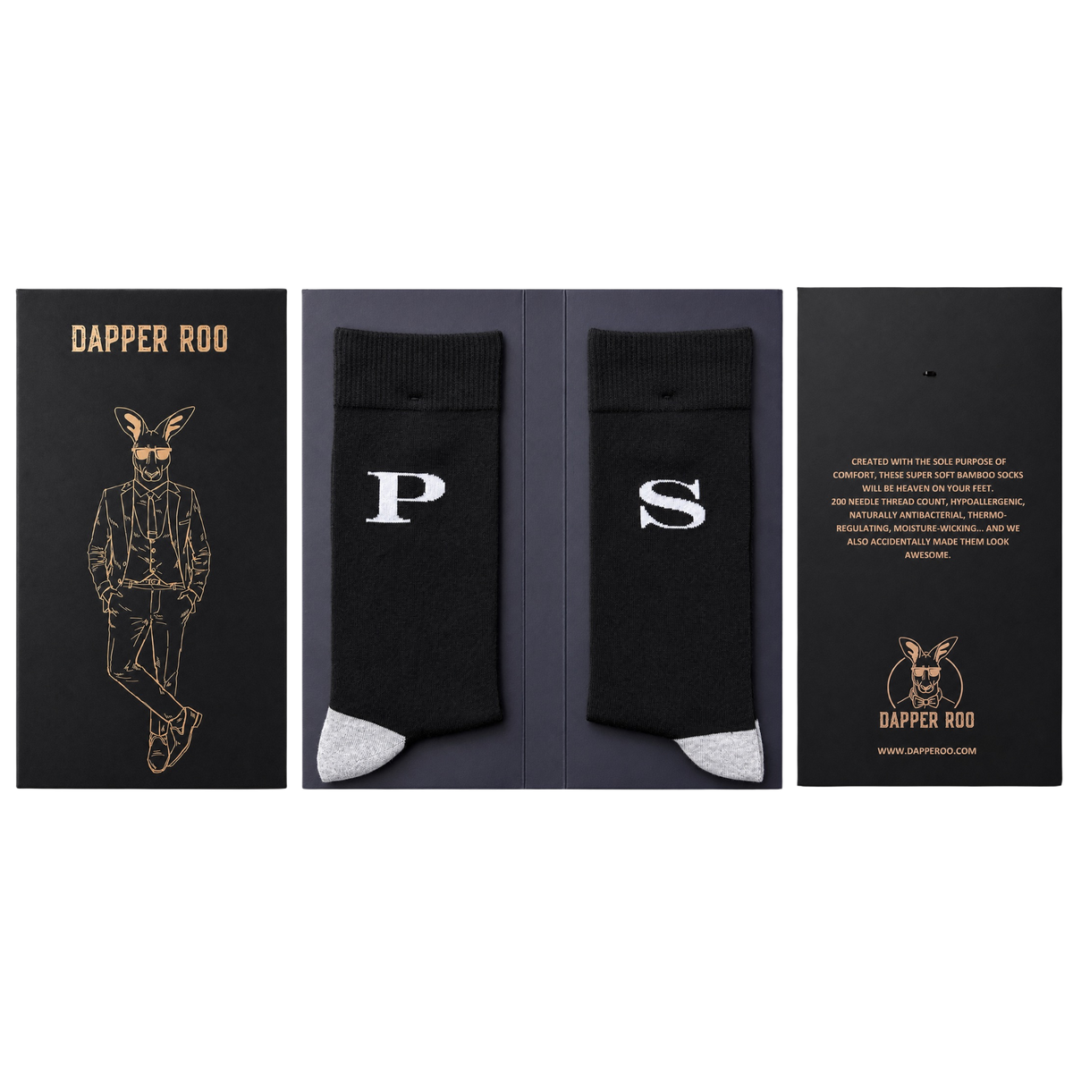 Personalised Initial Socks Letters A-Z
