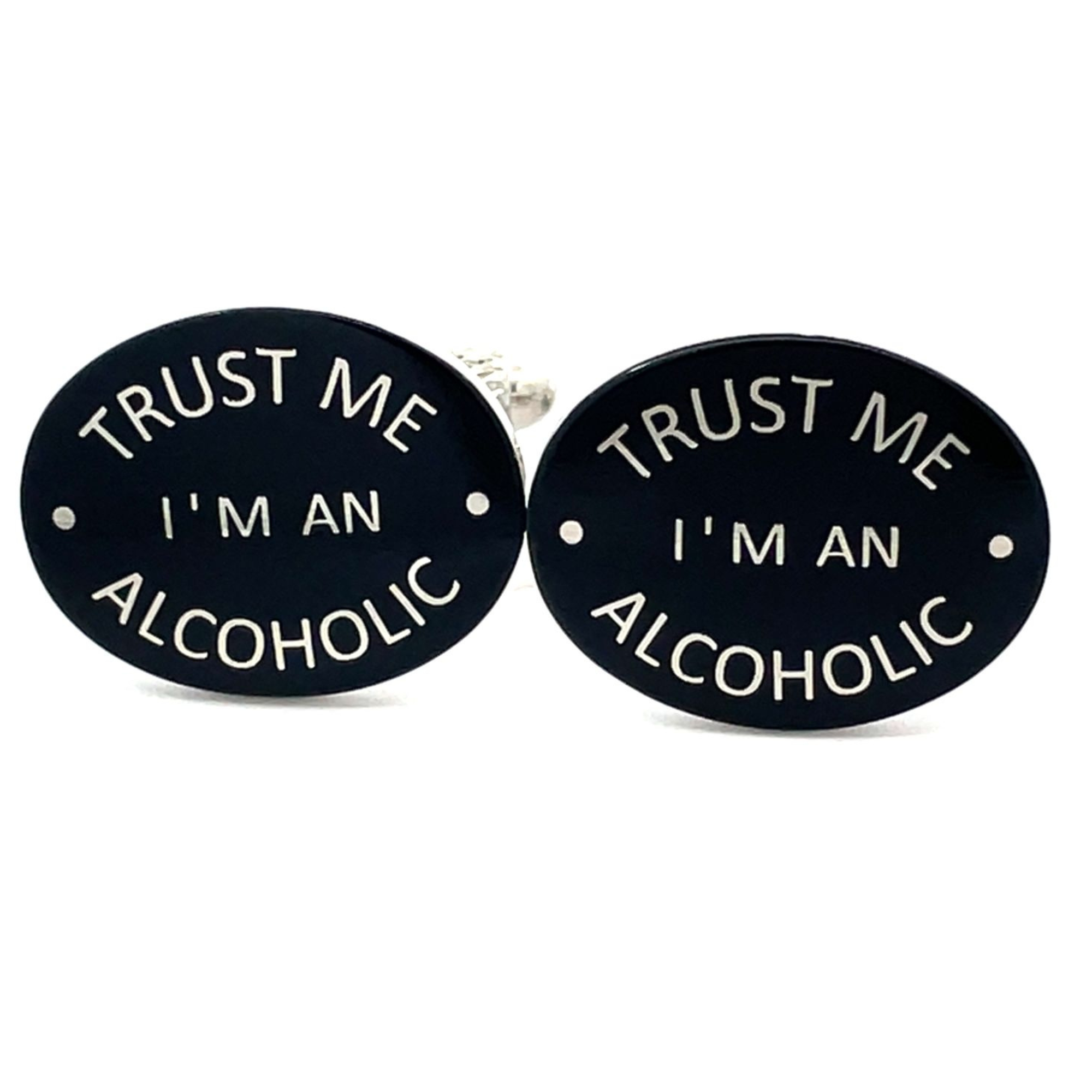Trust Me I'm an Alcoholic Cufflinks