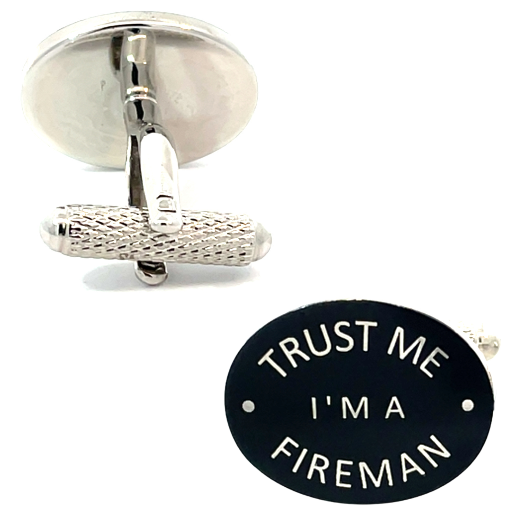 Trust Me I'm a Fireman Cufflinks