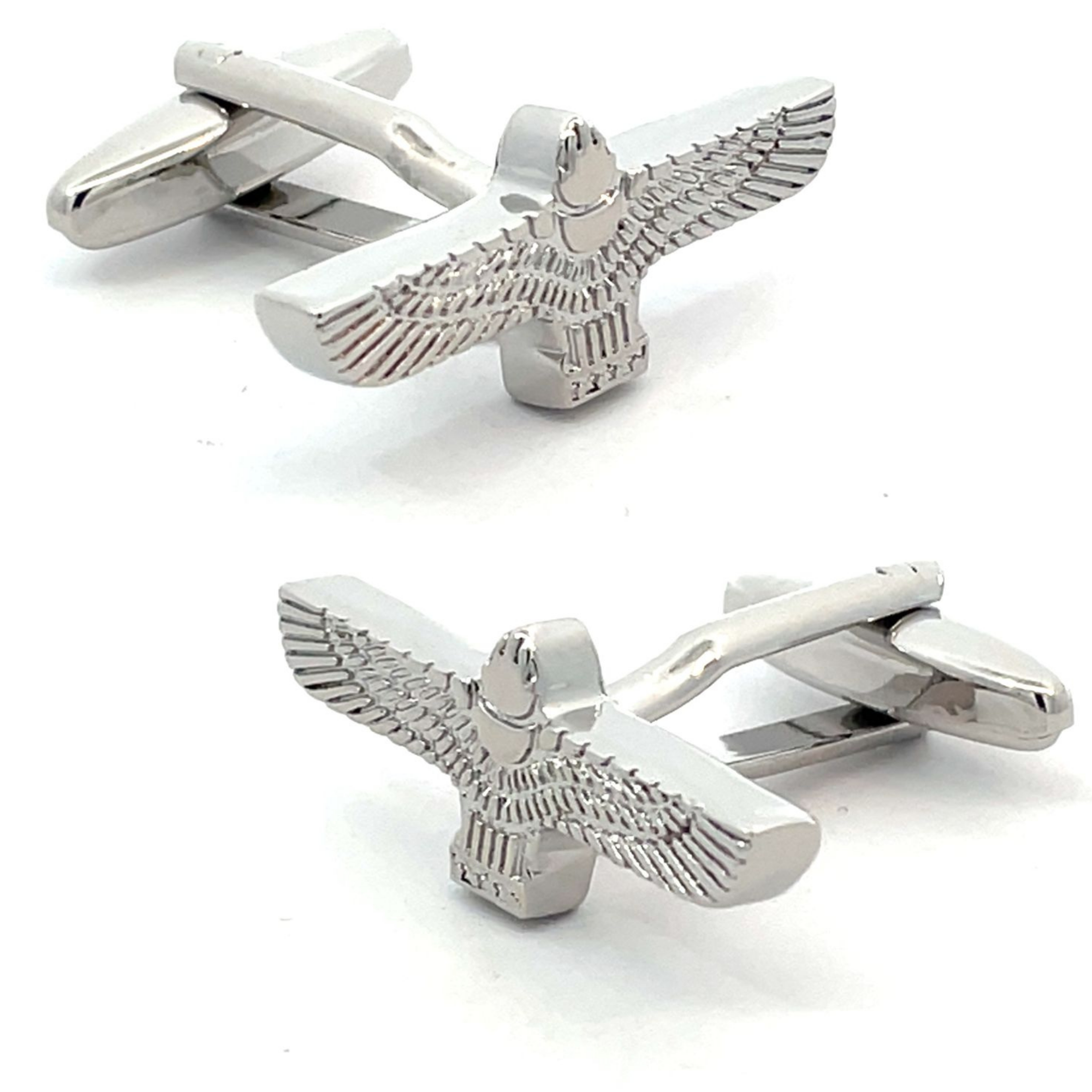 Totem Pole Bird Cufflinks