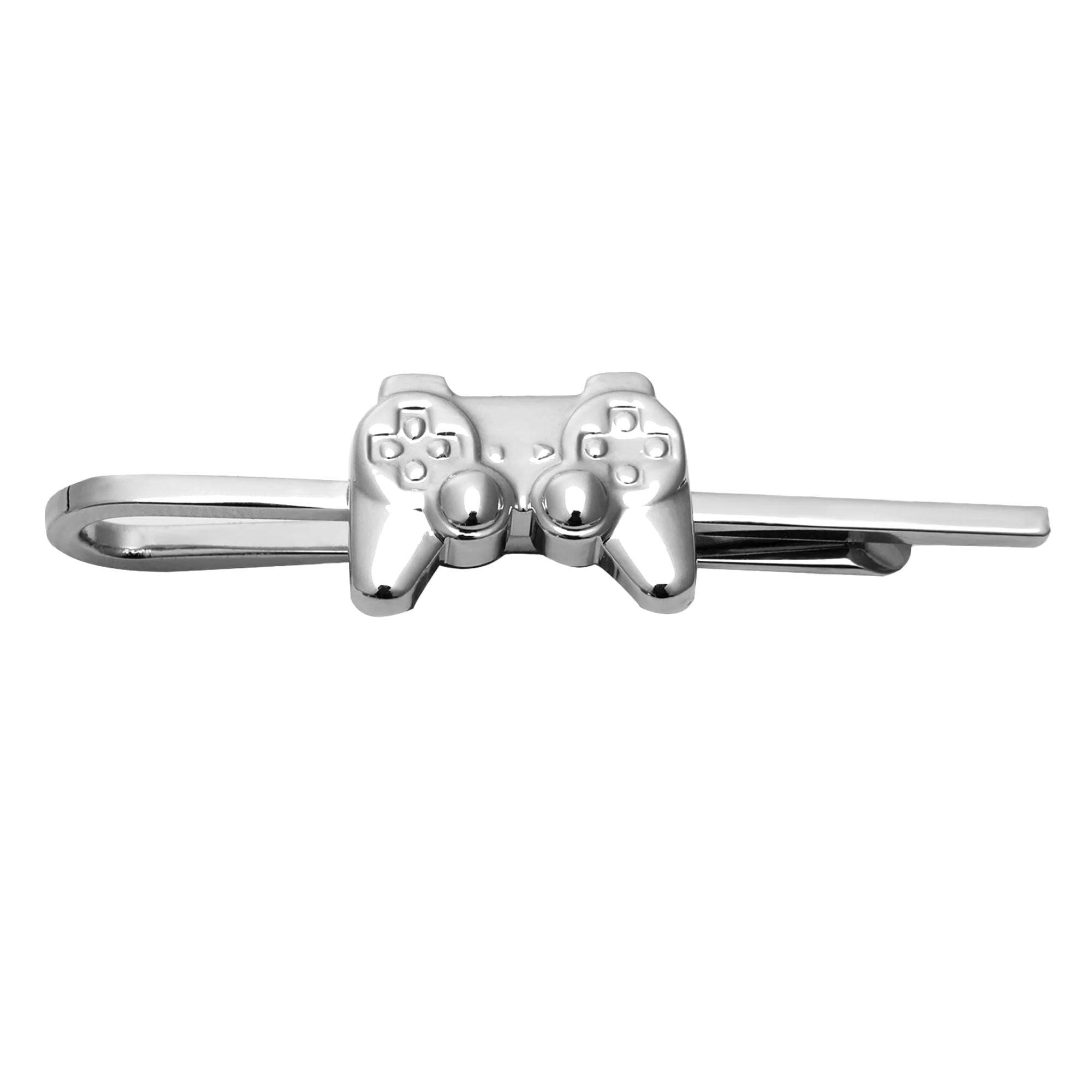 Playstation Tie Bar in Silver Tie Clips Clinks Australia