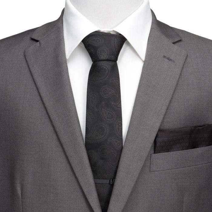 Star Wars Darth Vader Paisley Black Silk Men's Tie Ties Star Wars