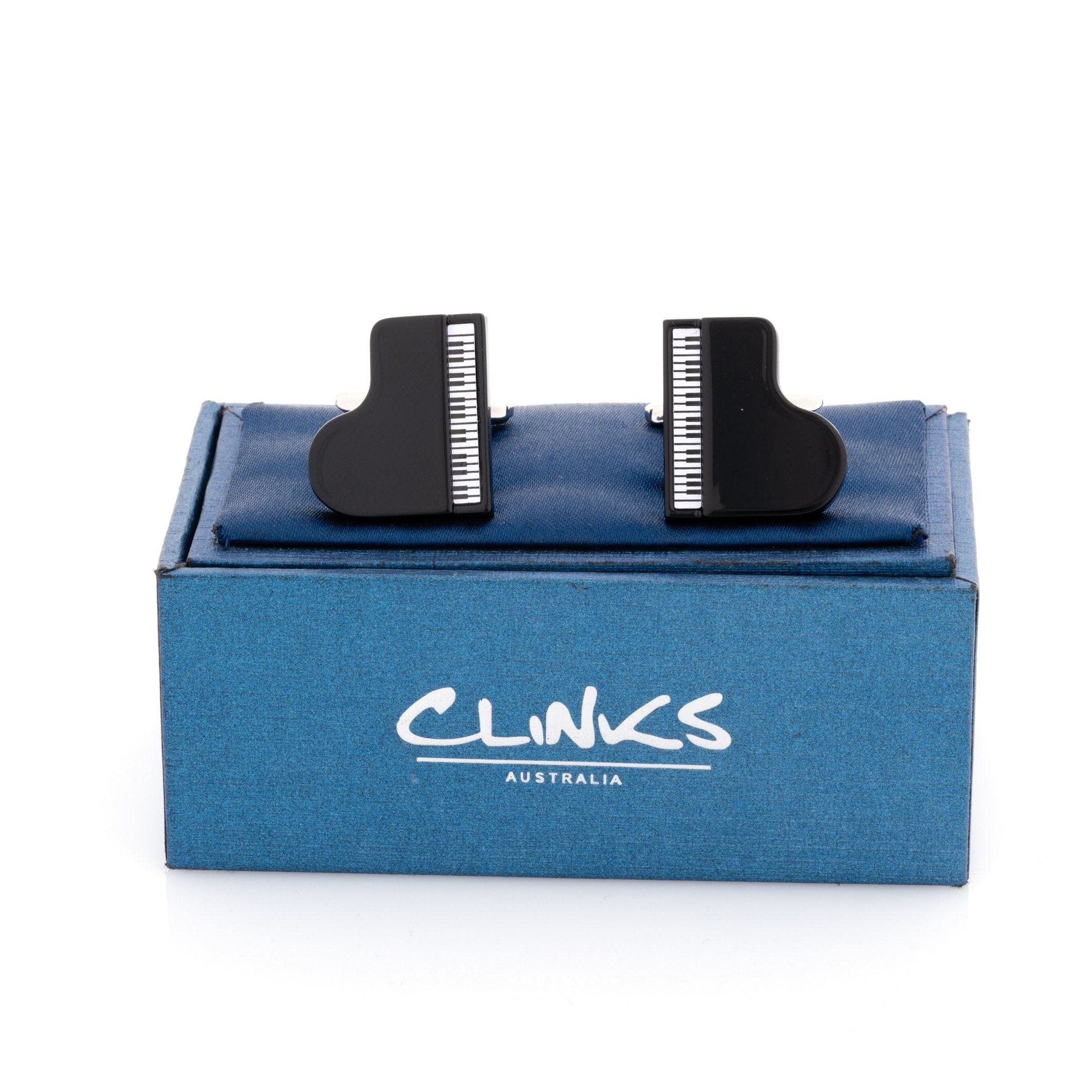 Black & White Piano Cufflinks Novelty Cufflinks Clinks Australia