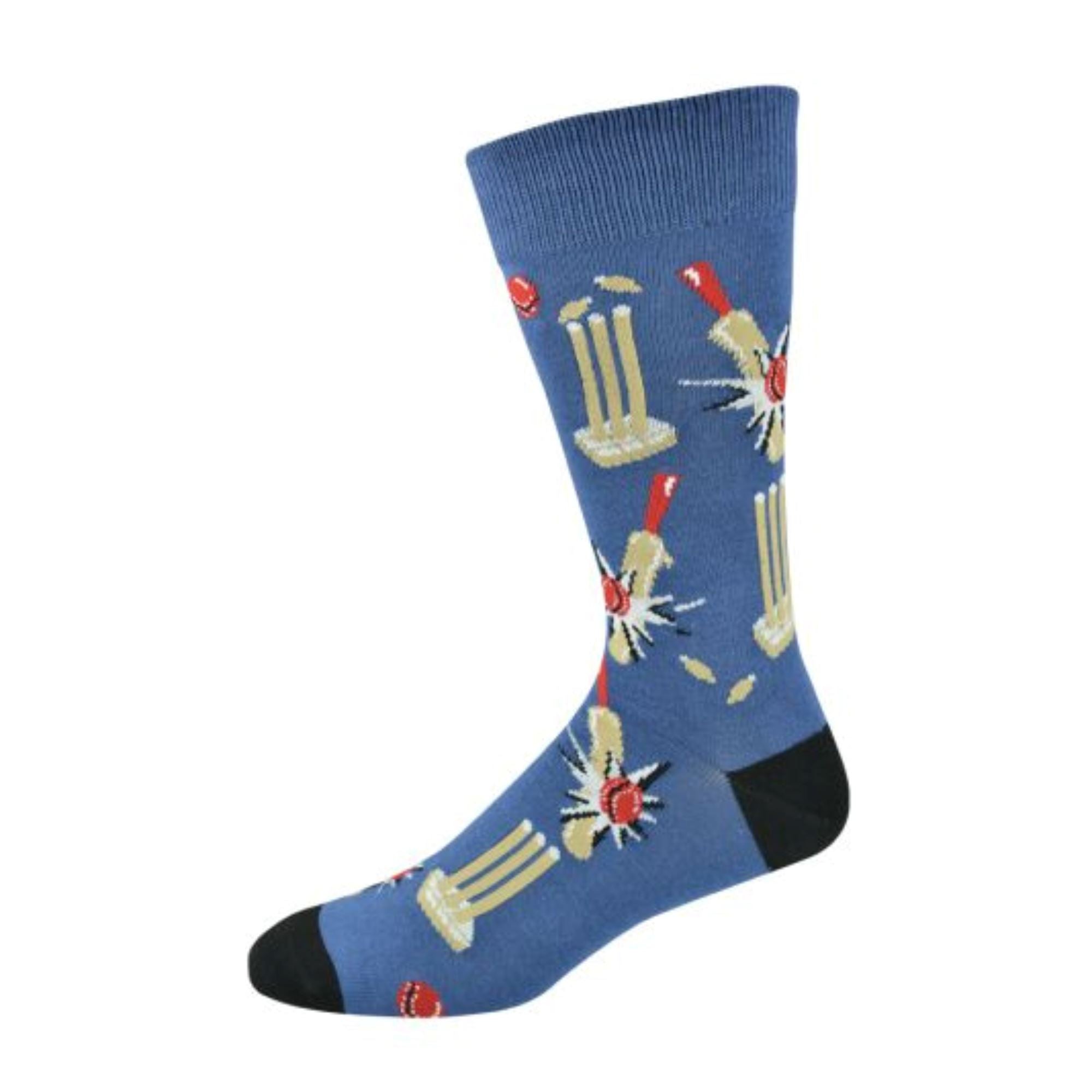 Mens Howzat Cricket Sock Socks Bamboozld Regular (7-11)