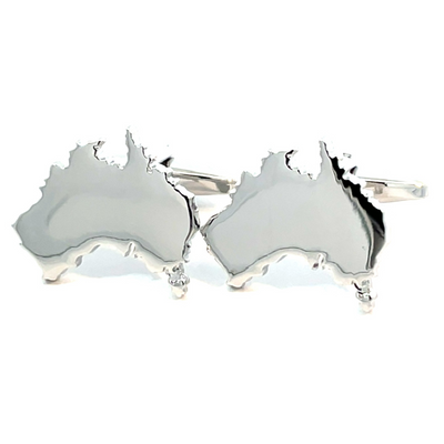 Outline Australian Map Cufflinks