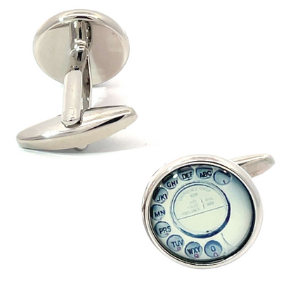 Retro Telephone Dialler Cufflinks