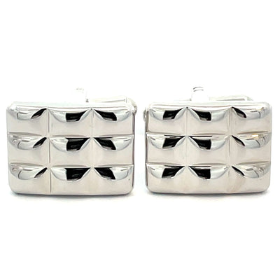 Nine Panel Cufflinks
