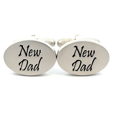 New Dad Script Cufflinks