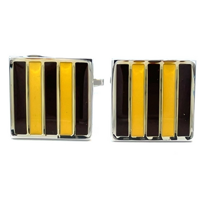 Colour Hawthorne Hawks AFL Cufflinks