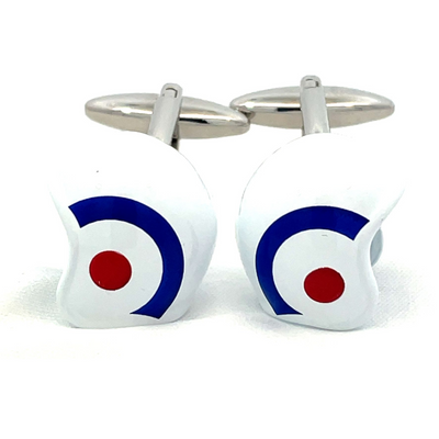 Serious Helmet Cufflinks