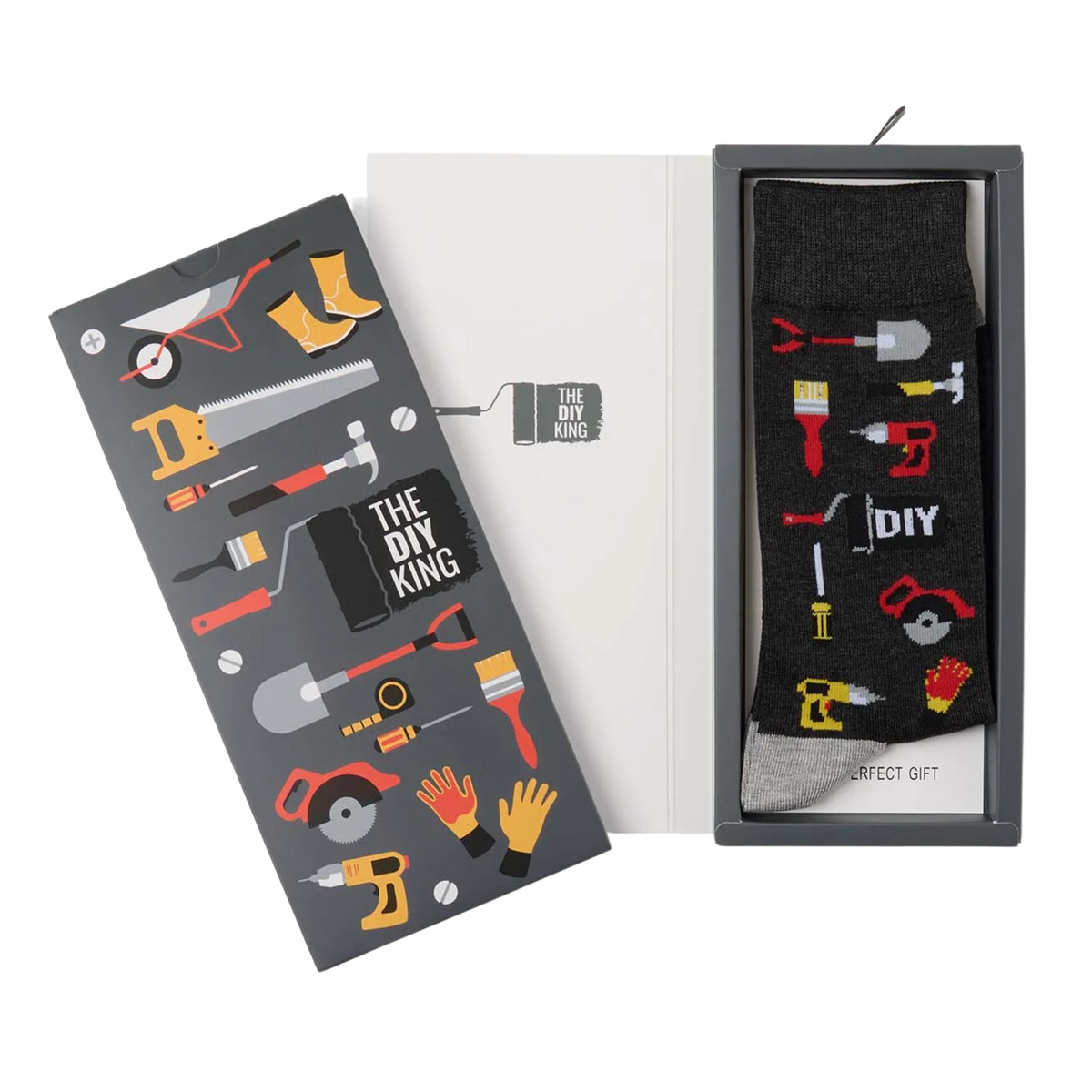 Mens Diy King Bamboo Sock Card