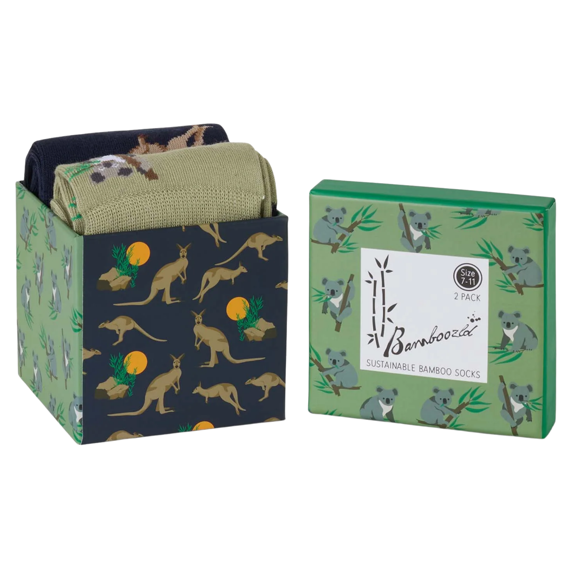 Mens Outback Roo & Koala 2pk Gift Box