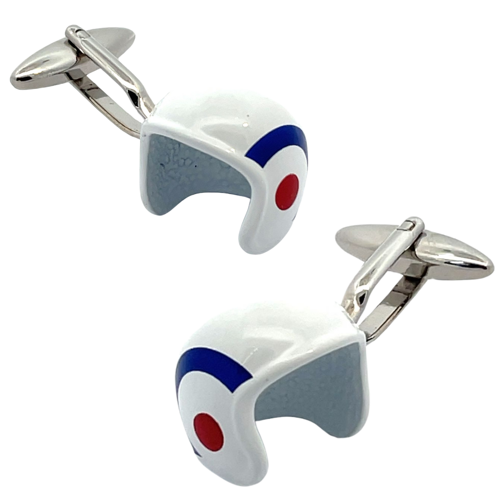 Serious Helmet Cufflinks