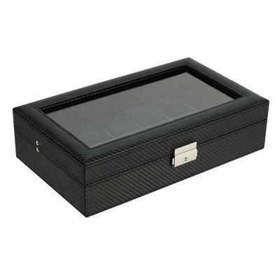 Leather Watch Box for 12 watches storage