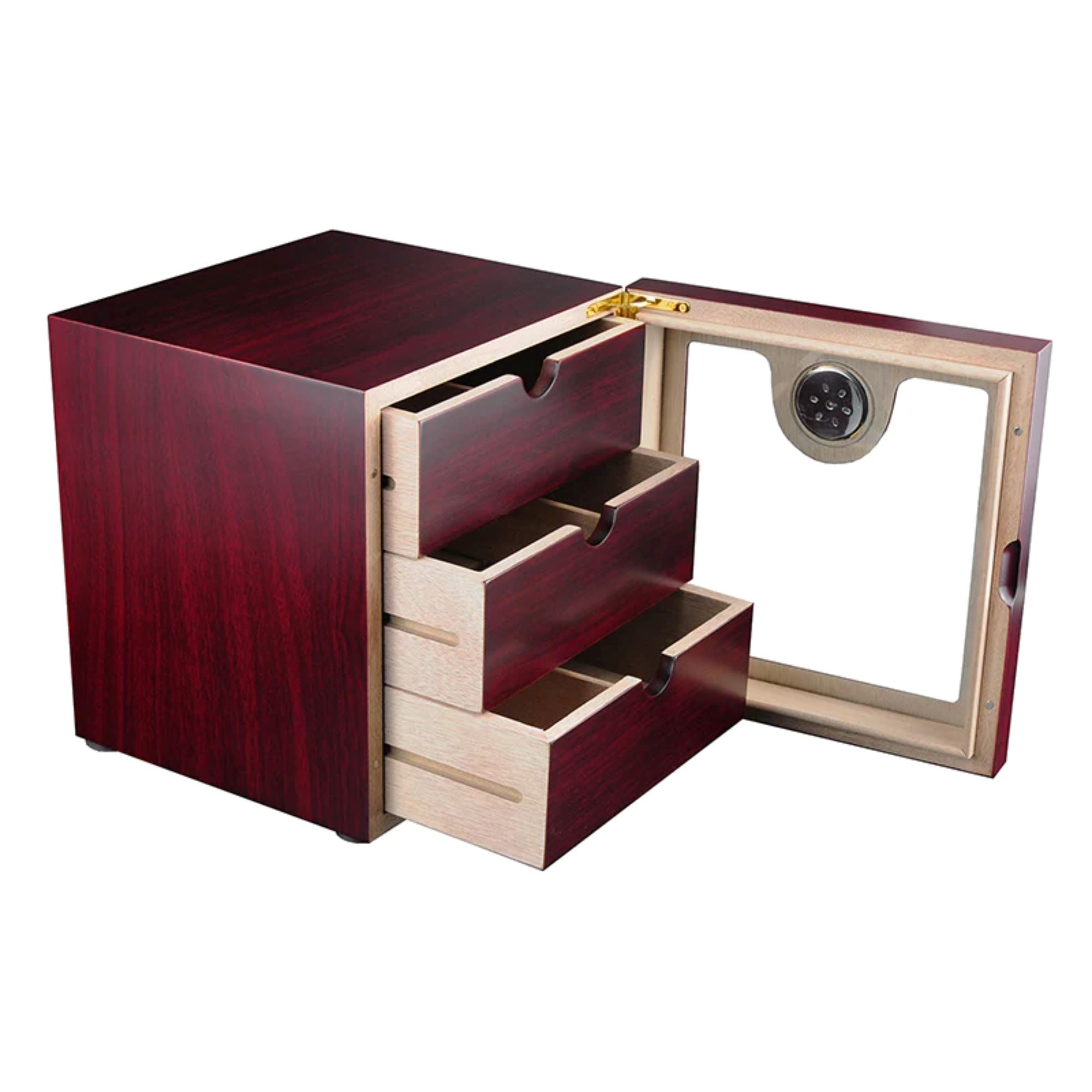 75 CT Bubinga Cigar Humidor Wooden Cabinet for Cigars Cigar Boxes Clinks Australia 