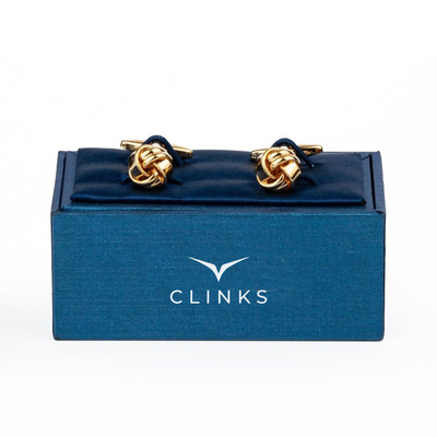 Gold Knot Cufflinks