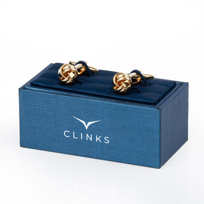 Gold Knot Cufflinks