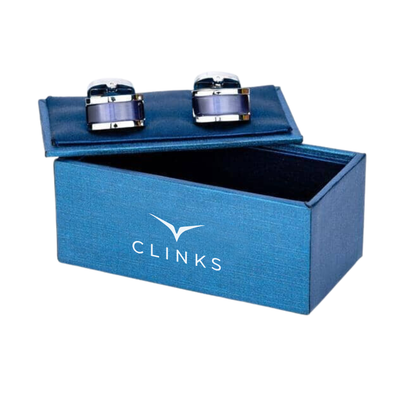 Midnight Blue Cateye Cufflinks