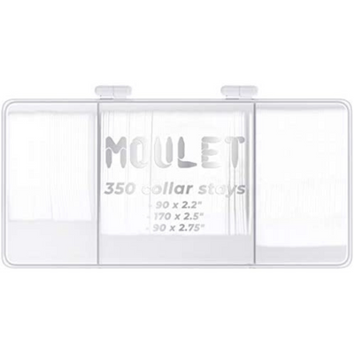 350 Plastic Collar Stays (3 sizes)