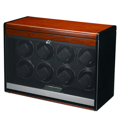 Vancouver Watch Winder for 8 Wood Grain