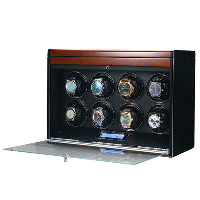 Vancouver Watch Winder for 8 Wood Grain