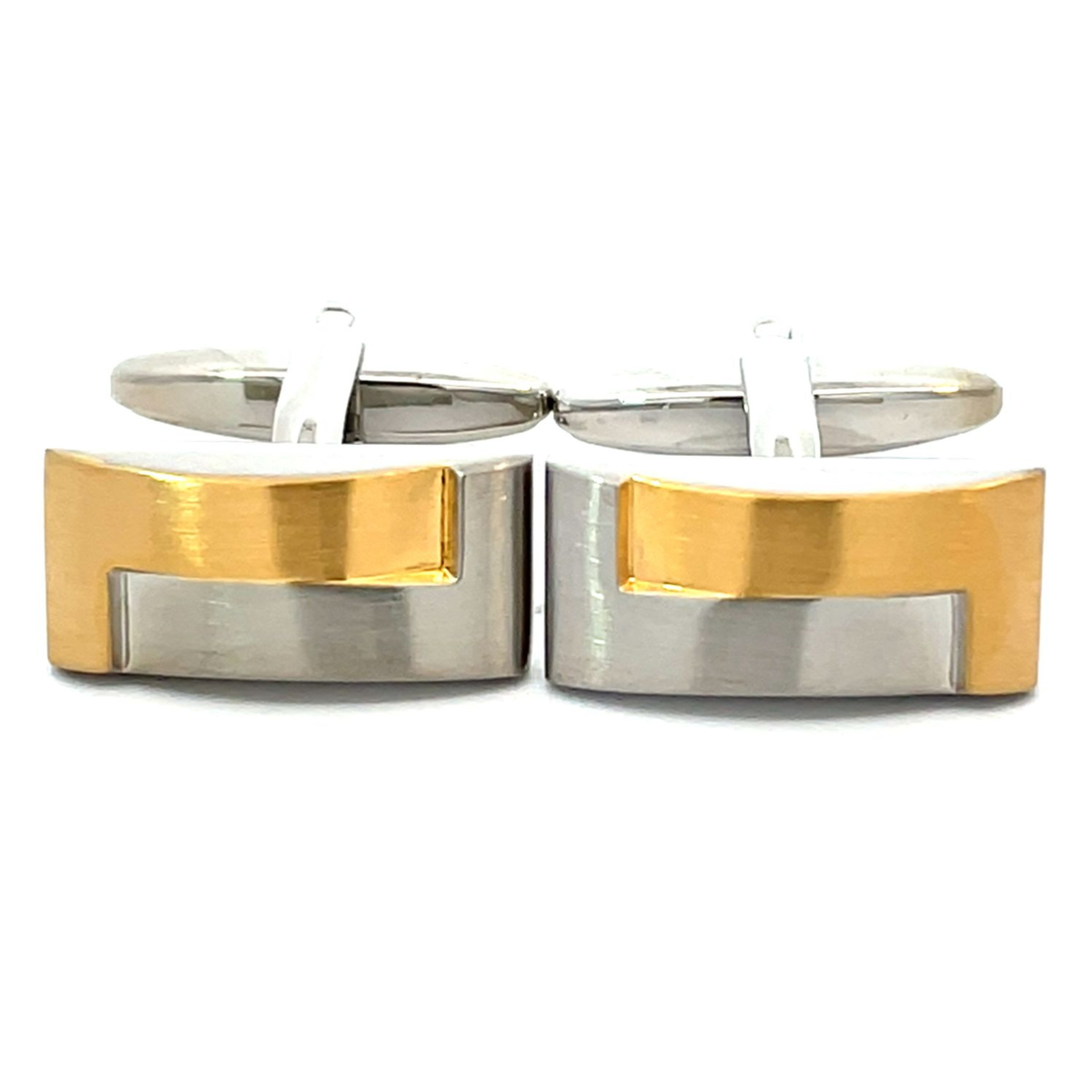 Two Tone Intertwine Cufflinks