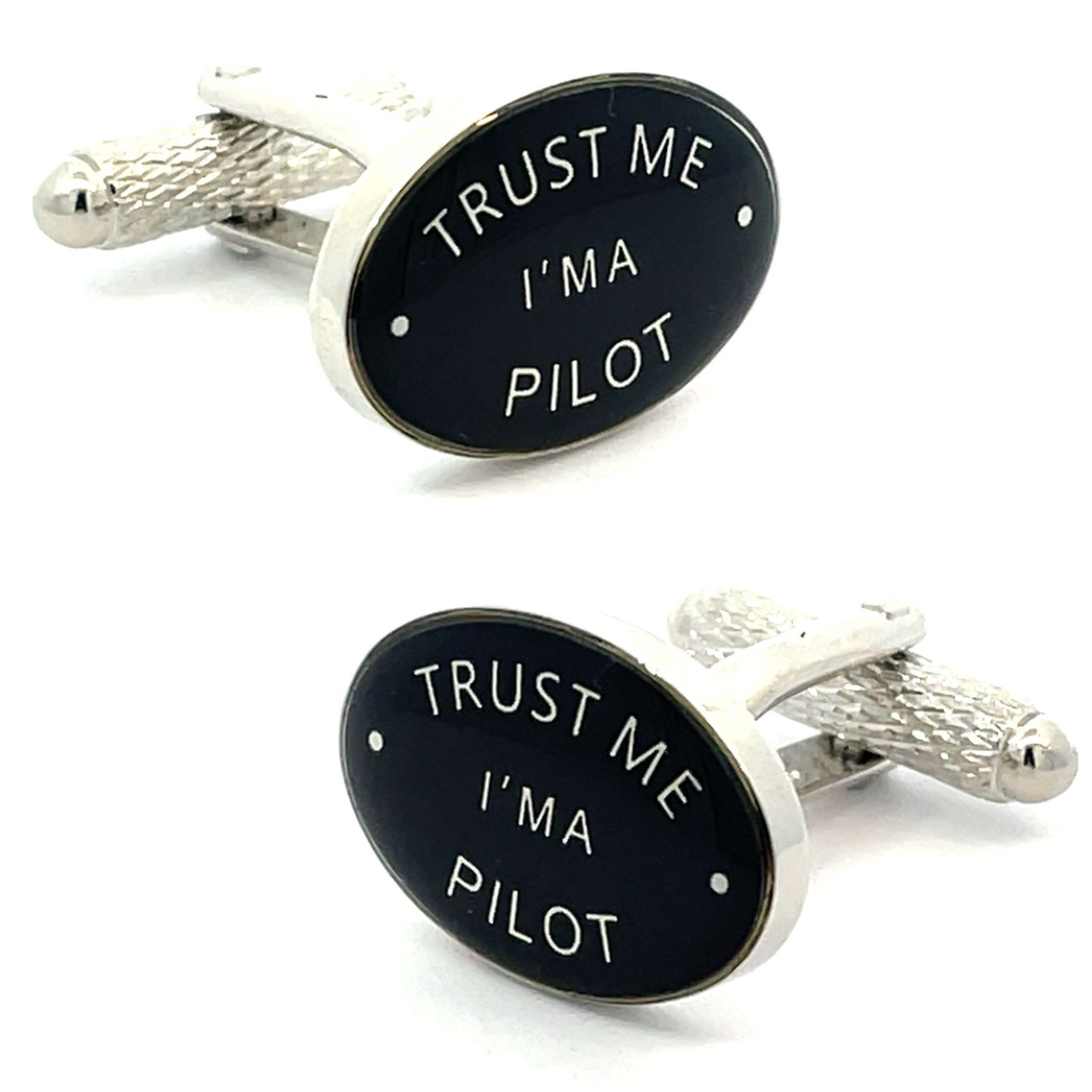 Trust Me I'm a Pilot Cufflinks