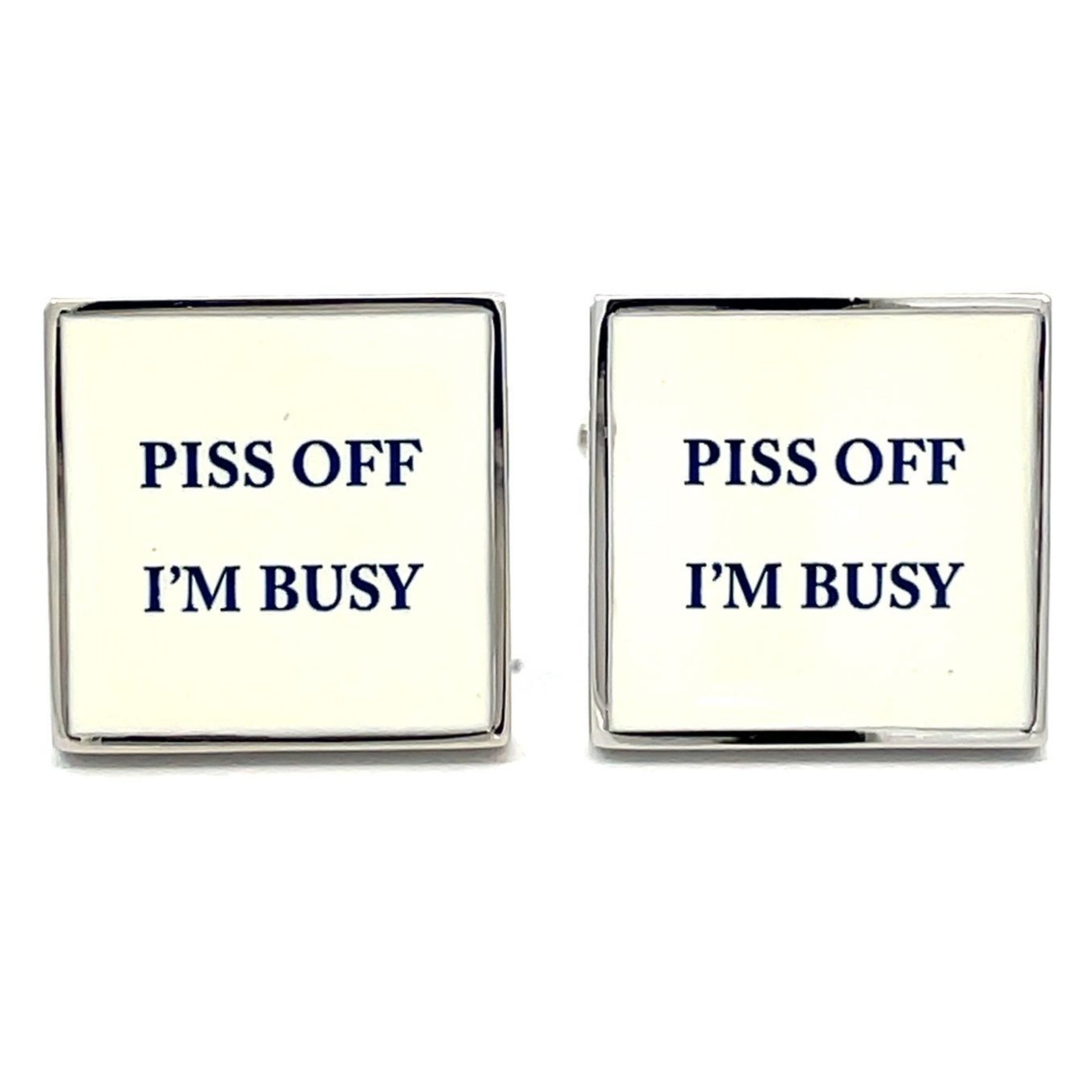 Talk to the Hand Cufflinks