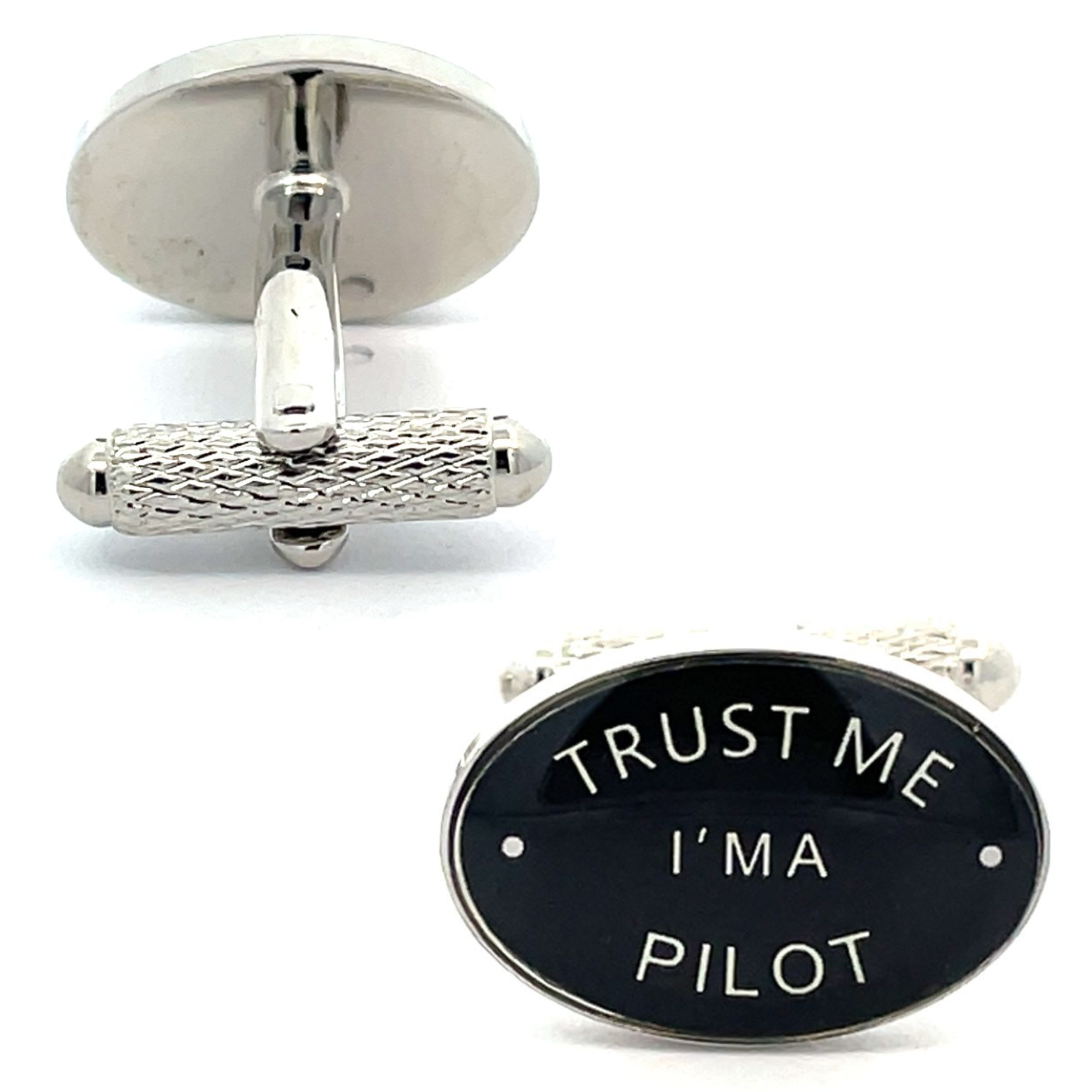 Trust Me I'm a Pilot Cufflinks