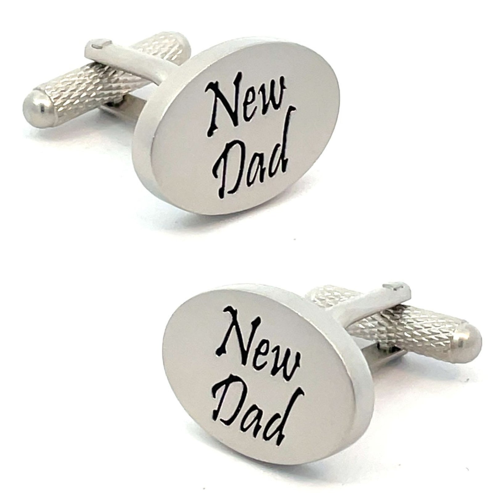 New Dad Script Cufflinks
