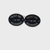 Trust Me I'm an Alcoholic Cufflinks