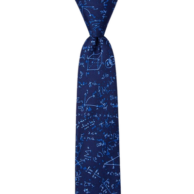 Math Equations Skinny Tie
