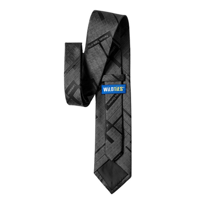 Periodic Table Skinny Tie in Black