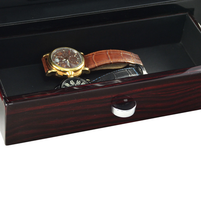 Yarra Watch Winder for 6 Watches + Drawer with Fingerprint Lock