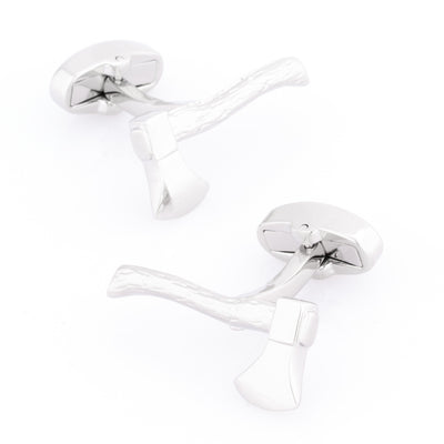 Silver Axe Cufflinks