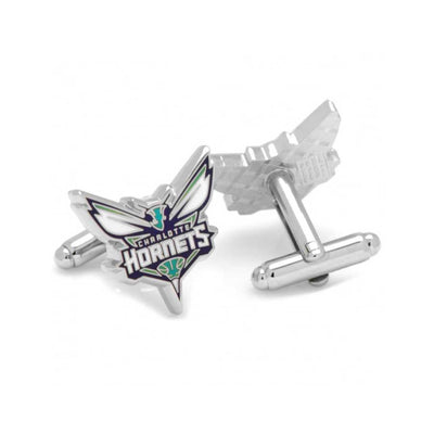 Charlotte Hornets Cufflinks, Novelty Cufflinks, CL5972, Mens Cufflinks, Cufflinks, Cuffed, Clinks, Clinks Australia