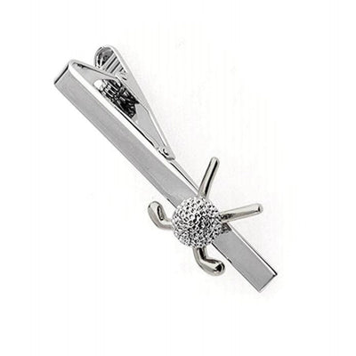 Golf Club and Ball Tie Clip