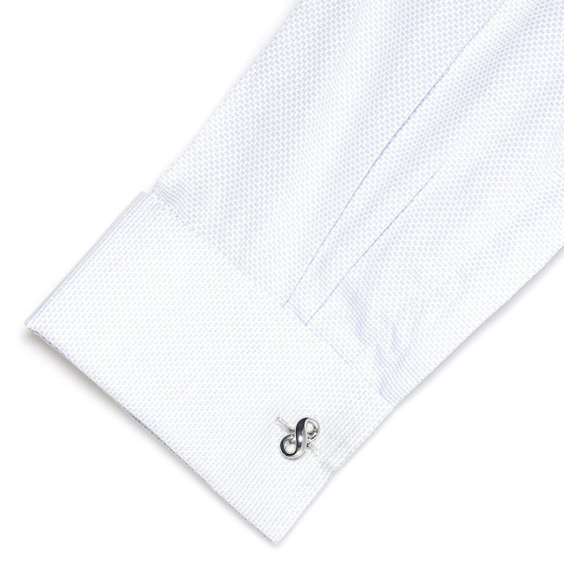 Silver Infinity Symbol Cufflinks Novelty Cufflinks Clinks Australia 