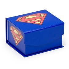 Superman Shield Tie Bar Novelty Cufflinks DC Comics 