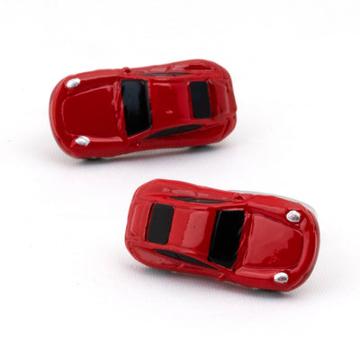 Red Porsche 911 Car Cufflinks