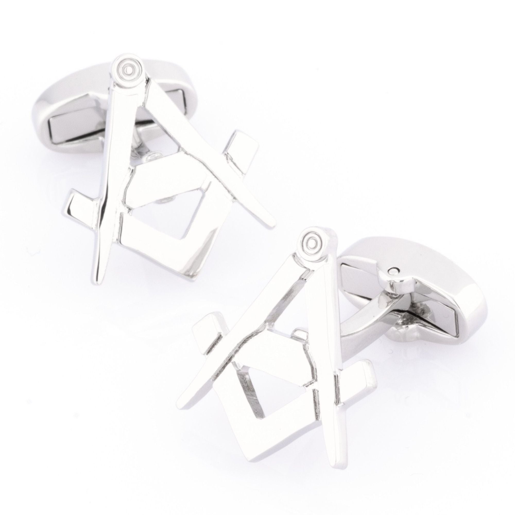 Freemason Masonic Silver Cufflinks