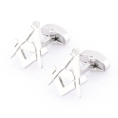 Freemason Masonic Silver Cufflinks