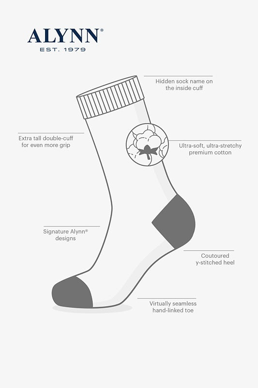 Basketball Nothing But Net Navy Blue Mens Sock, Socks, Navy Blue, Carded Cotton, Nylon, Spandex, SK1055, Clinks.com