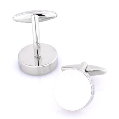 Brides Brother Laser Etched Engravable  Wedding Cufflinks