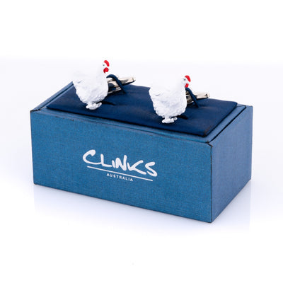 Colour Chicken Cufflinks