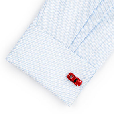 Red Porsche 911 Car Cufflinks