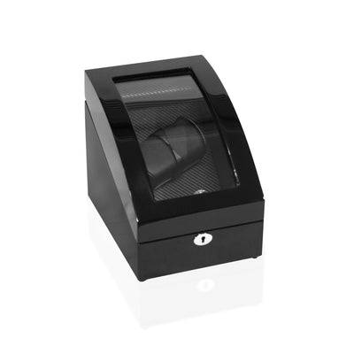 Black Watch Winder Box, 2 + 3 Watch Winder Box, Cuffed Watch Watch Winder, Clinks Australia Watch Winder Box, Black Watch Winder Box on Cuffed, Australia Watch Winder Box, Watch Winder Storage Box, Watch Winder Display Box, Watch Winder Box for 2 + 3, Watch Winder Box, Black, CW0207, Clinks.com
