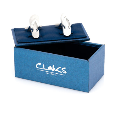 Silver Thongs Cufflinks