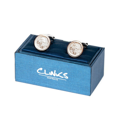 Australian 1 Cent Coin Cufflinks